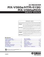 Yamaha HTR-5150 - Service Manual